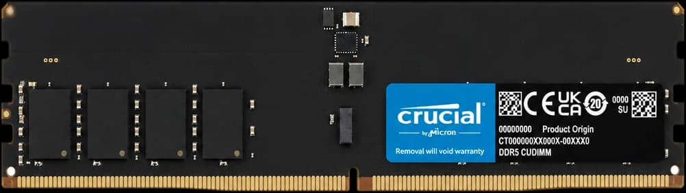 Memoria RAM 16GB DDR5 6400MT/s DIMM Crucial