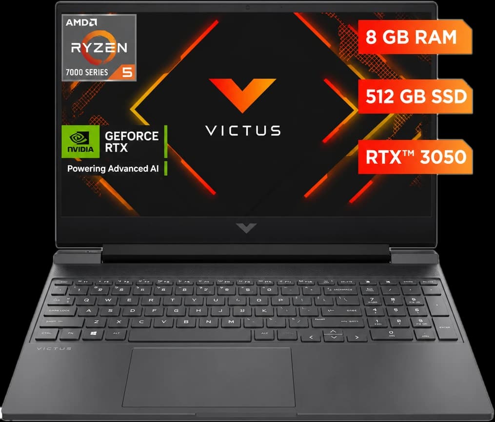 Notebook 15" Ryzen 5 16GB 512GB HP 15-FB3032LA