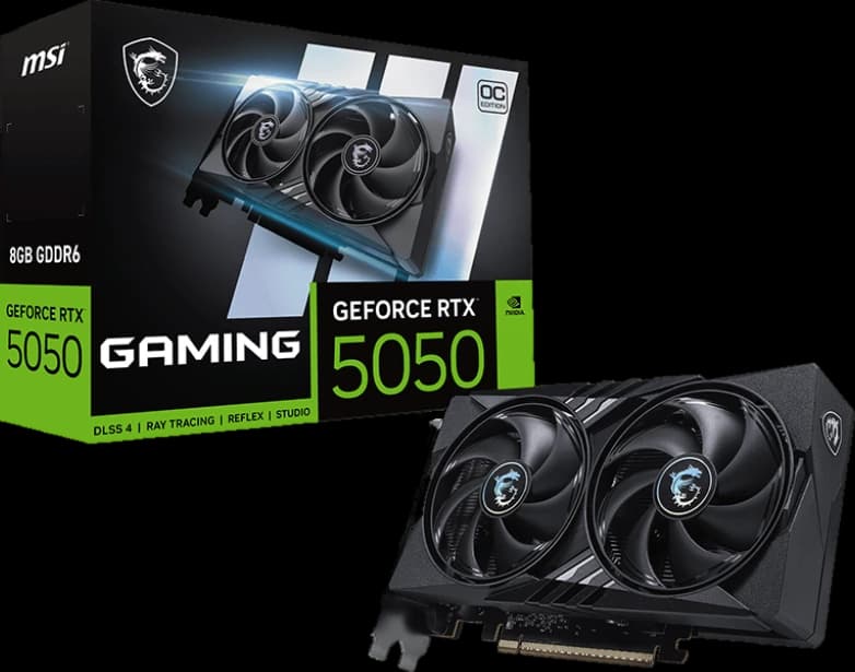 Tarjeta gráfica RTX 5050 8GB MSI GAMING