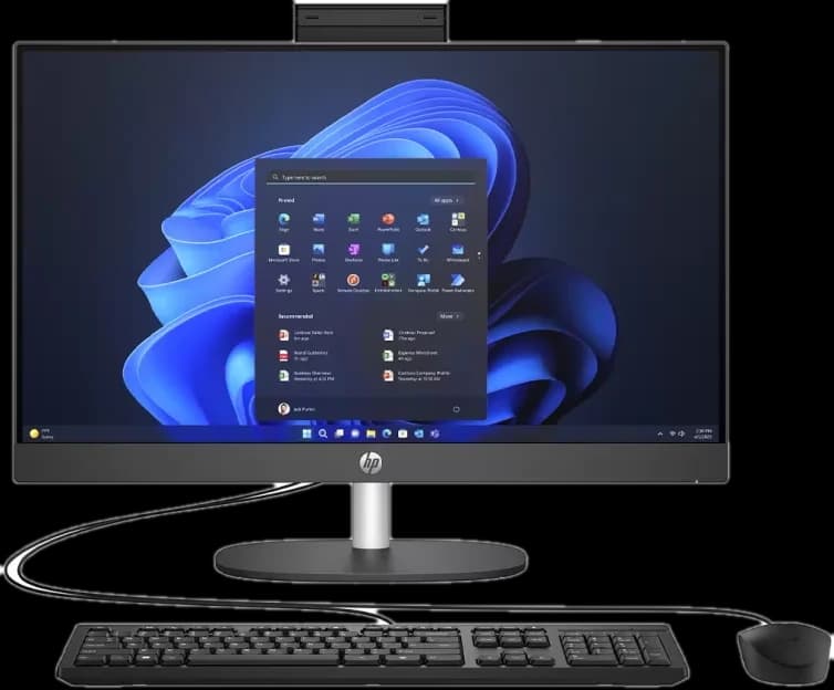 PC All-in-One 23" Ryzen 7 16GB 512GB HP ProOne 245 G10