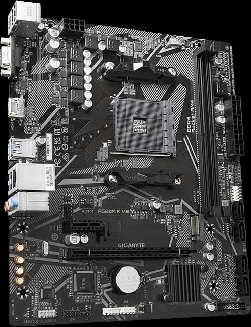 Placa Madre A520 AM4 mATX Gigabyte K V2
