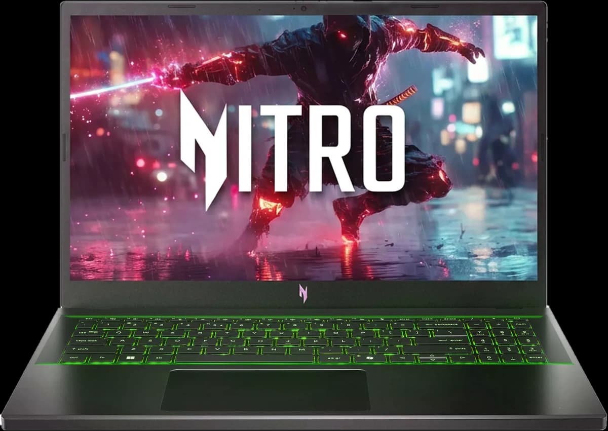 Notebook 15" Ryzen 5 8GB 512GB Acer Nitro V 15 ANV15-41-R6HJ-1