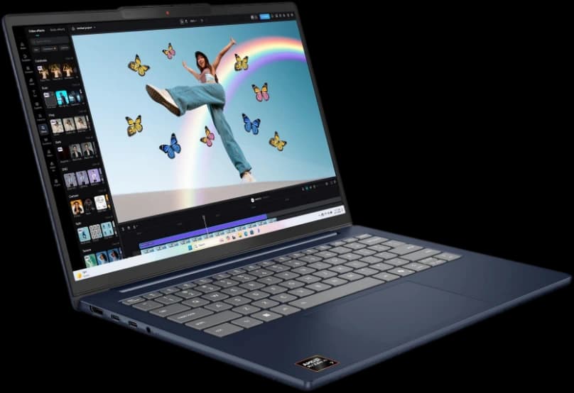 Notebook 14" Ryzen AI 7 24GB 512GB Lenovo IdeaPad Slim 5 14AKP10