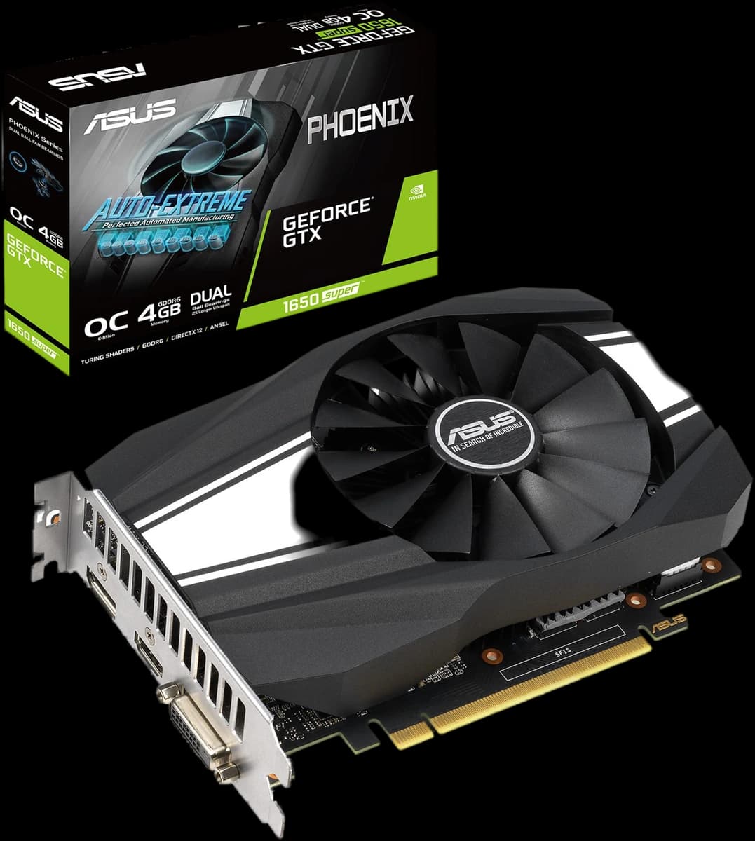 Tarjeta gráfica GTX 1650 Super 4GB ASUS Phoenix