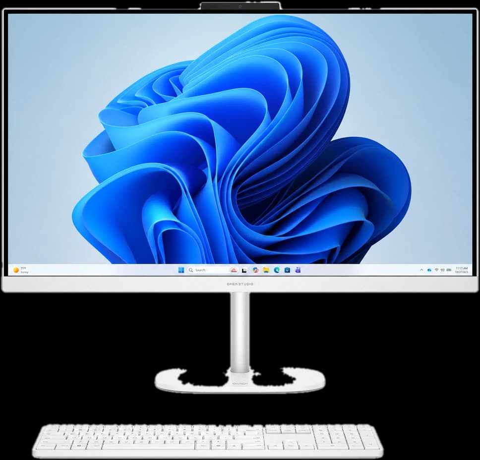 PC All-in-One 27" Ryzen 5 16GB 512GB HP OmniStudio 27-cv0072la