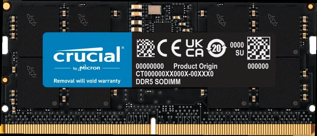 Crucial CT8G52C42S5 (1 x 8 GB | SO-DIMM DDR5-5200)