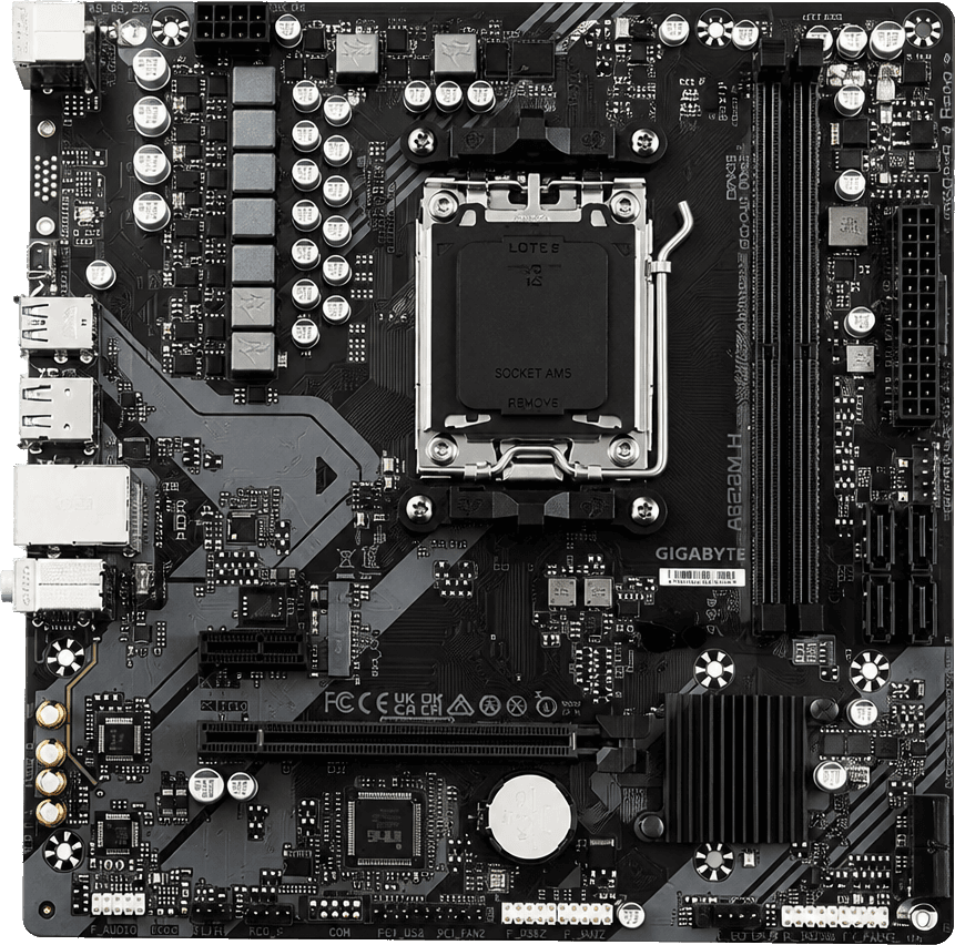 Placa Madre A620 AM5 mATX Gigabyte H