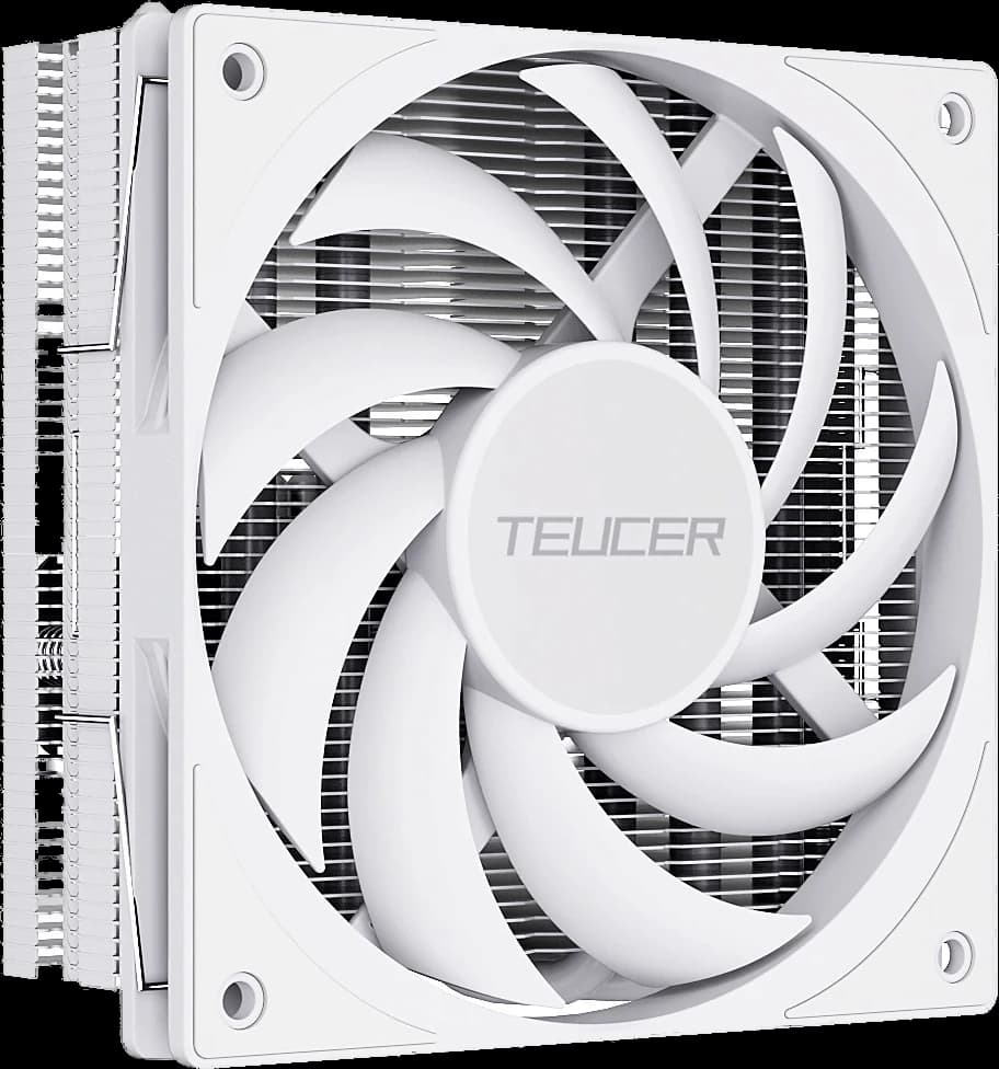 Cooler 120mm TEUCER UT75 8 Heatpipes Blanco
