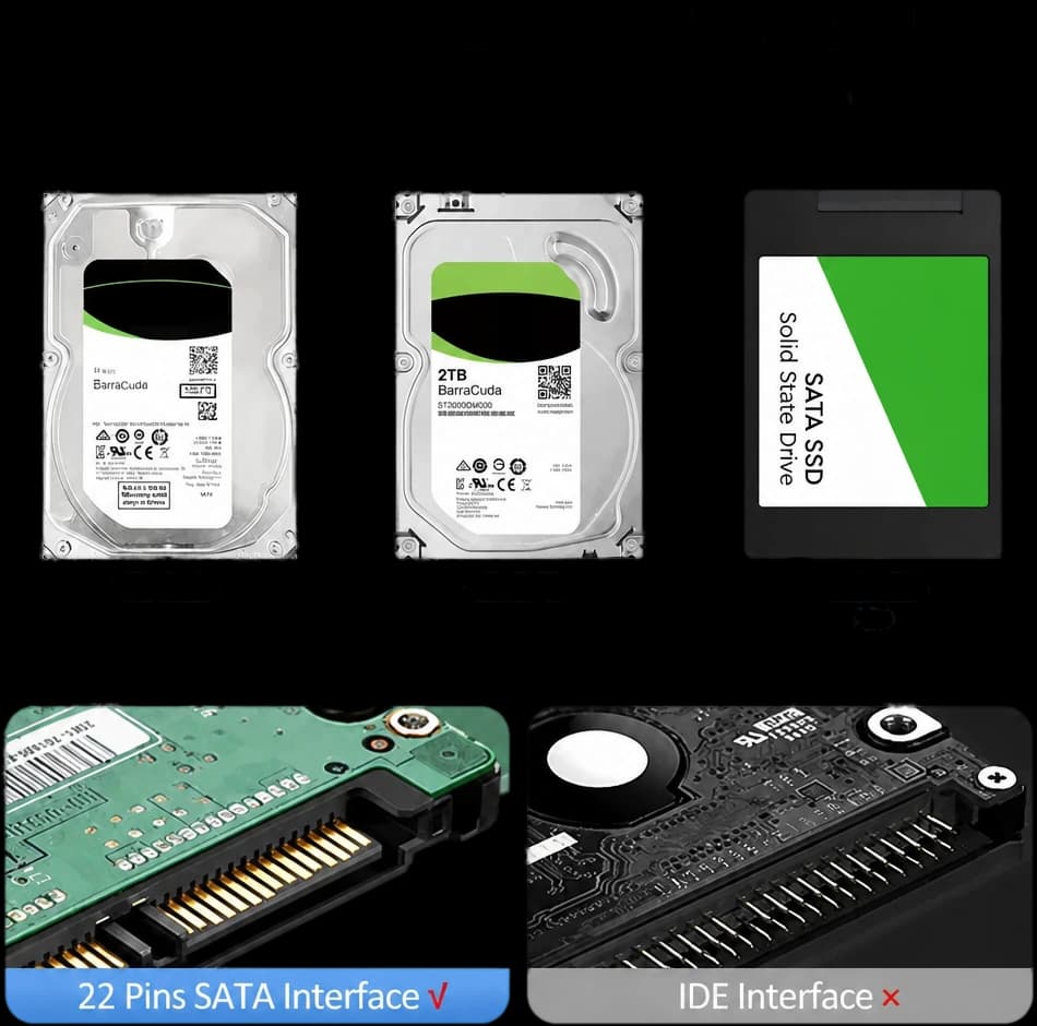 Cofre Disco SSD 2,5" SATA USB 3.0 5Gbps