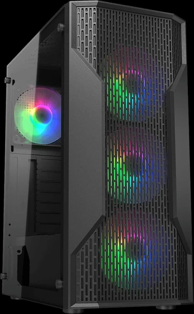 Gabinete ATX 4 fan Cougar MX110