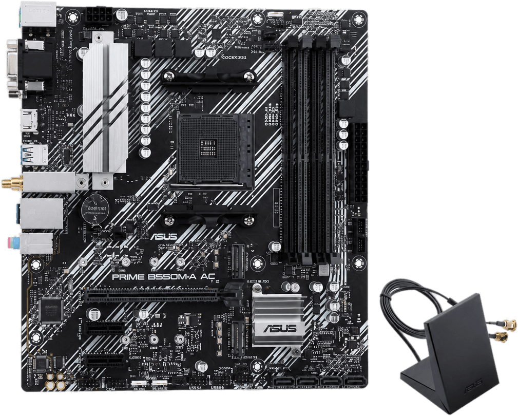 Placa Madre B550 AM4 mATX ASUS PRIME AC