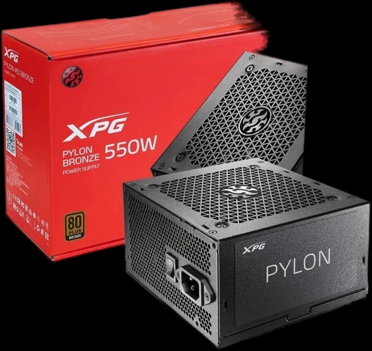Fuente de poder 550W 80+ Bronze XPG PYLON