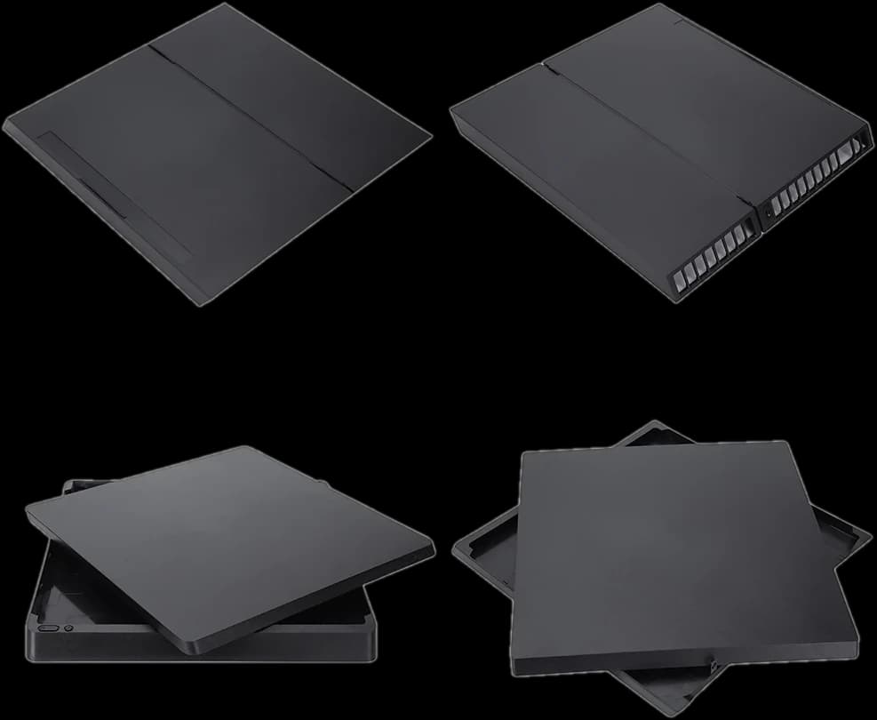 Repuesto Carcasa PS4 Slim/PS4 Pro Cubierta Frontal de Plástico