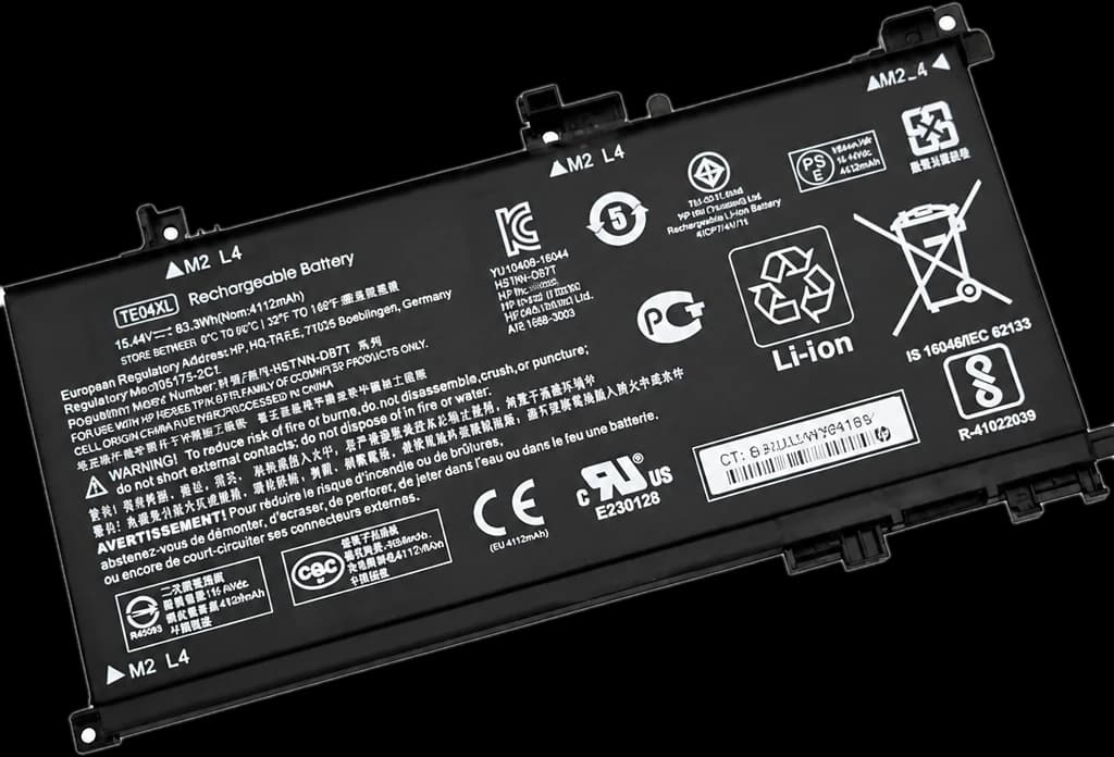 Batería Notebook HP OMEN 15 15,4 V 63,3 Wh ONEVAN TE04XL