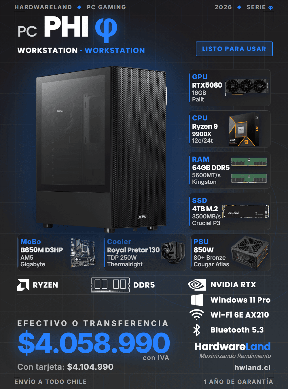 PC Gamer φ PHI — WORKSTATION · WORKSTATION