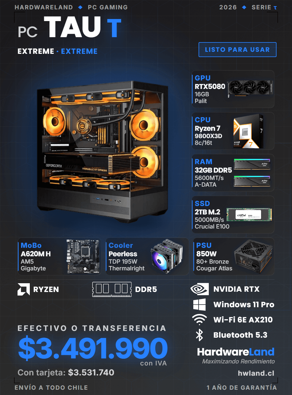 PC Gamer τ TAU — EXTREME · EXTREME